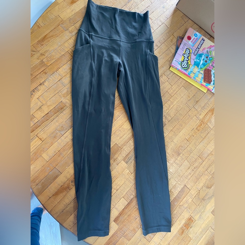 Lululemon Align High-Rise Crop with Pockets 23" 2 Graphite Grey - Picture 4 of 7